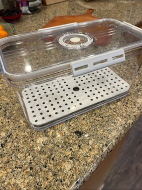 Amazon Clear Bread Box Storage Container BPA free - perfect for breads